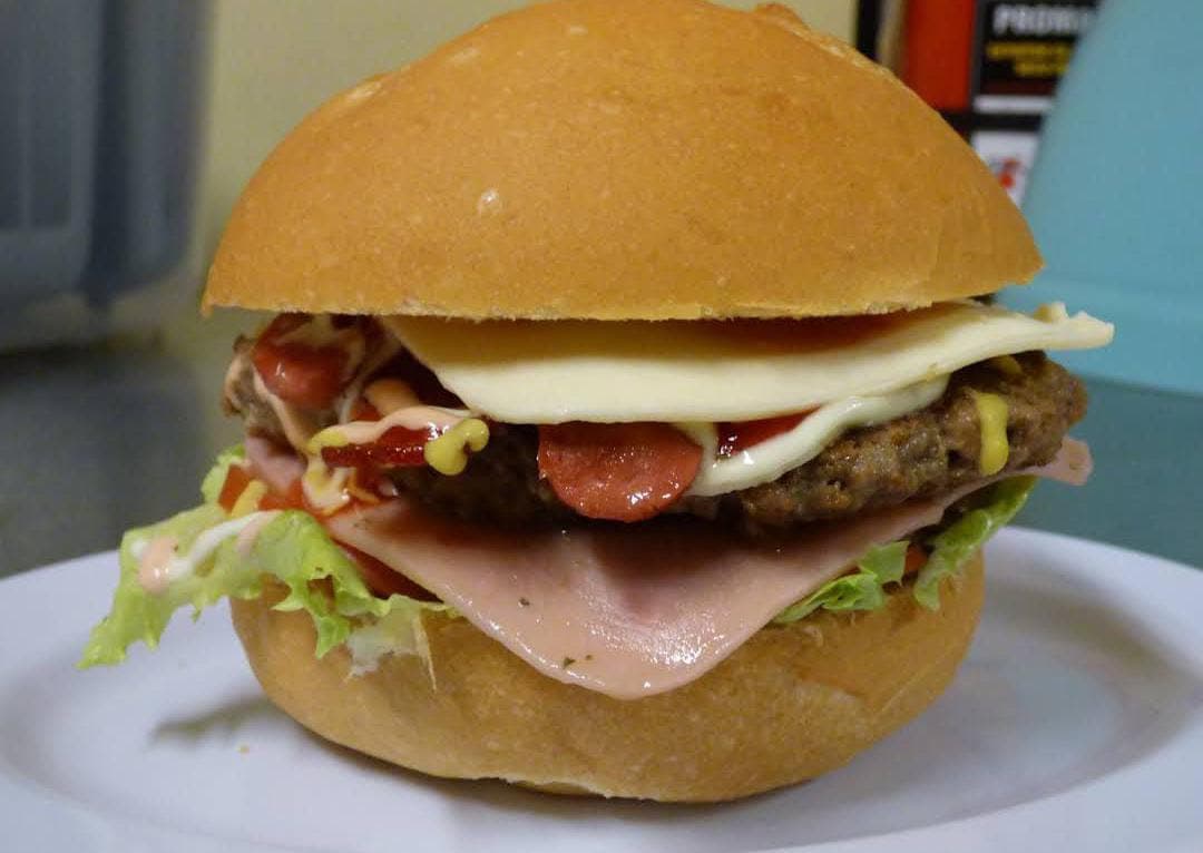 Hamburguesa para compartir de Don Wichy